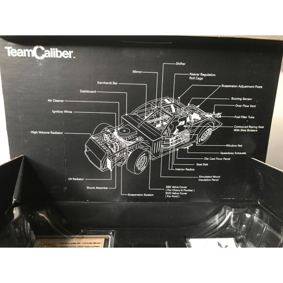 Team Caliber Michael Waltrip #7 Nations Rent 2000 Monte Carlo 1:24 Owners Series - Picture 4 of 9